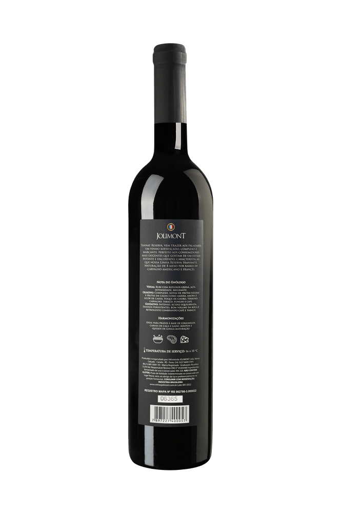 Vinho Tinto Seco Tannat Reserva